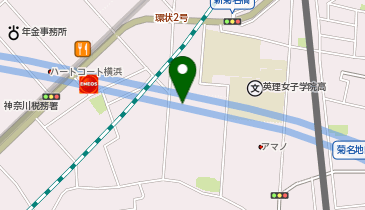 横浜市大豆戸地域ケアプラザの地図画像