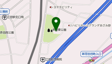 荏田コミュニティハウスの地図画像
