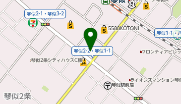 amie(アミ) 琴似駅店の地図画像