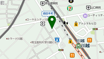 amie(アミ) 川越駅店の地図画像