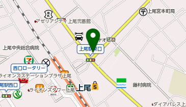 amie(アミ) 上尾店の地図画像