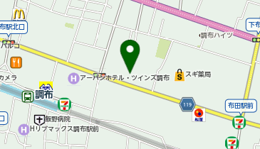 amie(アミ) 調布駅店の地図画像