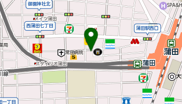 amie(アミ) 蒲田駅西口店の地図画像