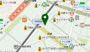 Emerge(エマージュ) 川崎駅店の地図画像