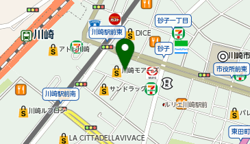 amie(アミ) 川崎店の地図画像