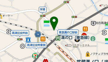 Ceaven(セブン) 溝の口店の地図画像