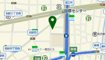 amie(アミ) 名駅店の地図画像