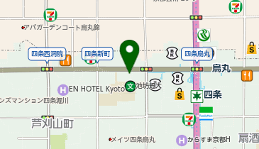 amie(アミ) 四条烏丸店の地図画像
