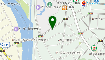 amie(アミ) 博多駅前店の地図画像