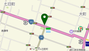 野沢民芸 七日町店の地図画像