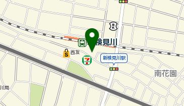 GRANDJETE Hair&Spa(グランジュテ ヘアアンドスパ) 新検見川店の地図画像