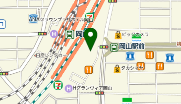 gashacoco(ガシャココ) 岡山一番街店の地図画像