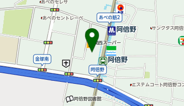 BLANRILLER(ブランリエ) あべのベルタ店の地図画像