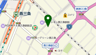 株式会社フロンティア 三条営業所の地図画像