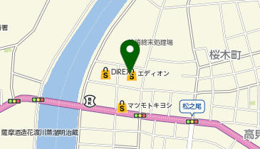 ダスキン 枕崎の地図画像