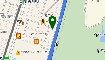 新世界ZAZA(ザザ)の地図画像