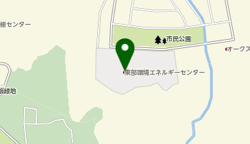 金沢市東部環境エネルギーセンターの地図画像