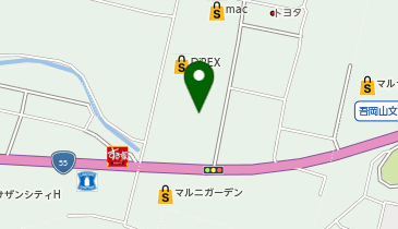 駿河屋 高知南国店の地図画像