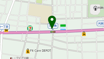 晃蘭の地図画像