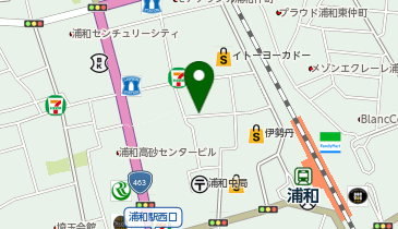 amie by afloat the garden(エイミーバイアフロートザガーデン) 浦和店の地図画像