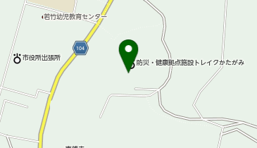 トレイクかたがみの地図画像