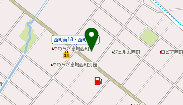 北海道産業株式会社 札幌工場の地図画像