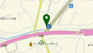 lamiell matsue(ラミール松江店)の地図画像