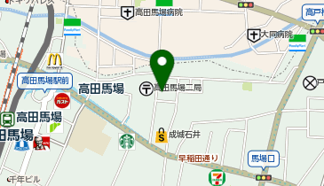 癒しーぷ 高田馬場店の地図画像