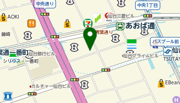 TONI&GUY MEN Sendai(トニーアンドガイメン仙台)の地図画像