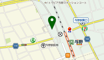 TONI&GUY MEN(トニーアンドガイ メン) 与野駅前店の地図画像