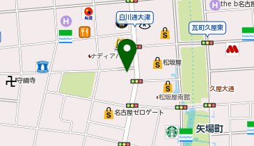 TONI&GUY Nagoya sakae salon(トニーアンドガイ名古屋栄サロン)の地図画像