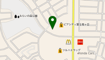 ヘアカラー専門店CASA COLOR(カーサカラー) ピアシティ富士見ヶ丘店の地図画像