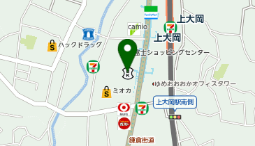 ヘアカラー専門店CASA COLOR(カーサカラー) 上大岡mioka店の地図画像