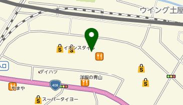 ヘアカラー専門店sesimani(せしまに) イオンモール成田店の地図画像