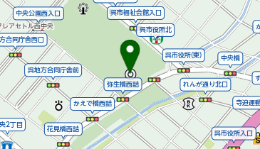 呉市教育委員会の地図画像