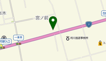 株式会社秋田スズキ スズキアリーナ能代の地図画像