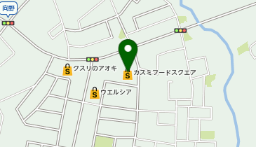 ヘアカラー専門店CASA COLOR(カーサカラー) カスミ馬渡店の地図画像