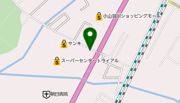 ヘアカラー専門店CASA COLOR(カーサカラー) トライアル小山店の地図画像