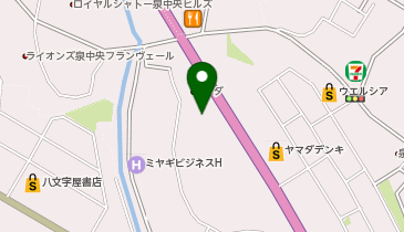 WECARS(ウィーカーズ) 仙台泉店の地図画像