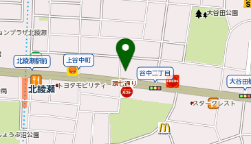 WECARS(ウィーカーズ) 北綾瀬店の地図画像