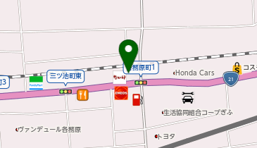 WECARS(ウィーカーズ) 各務原店の地図画像