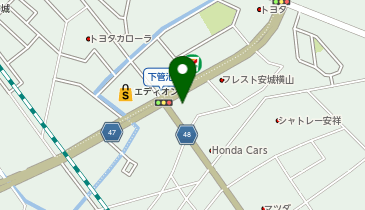 WECARS(ウィーカーズ) 安城店の地図画像