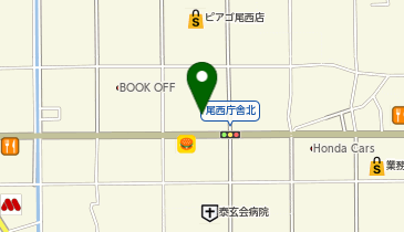 WECARS(ウィーカーズ) 一宮尾西店の地図画像