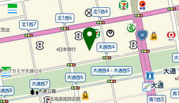 日本製鉄株式会社 北海道支店の地図画像