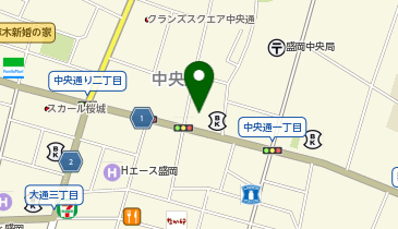 日本製鉄株式会社 盛岡営業所の地図画像