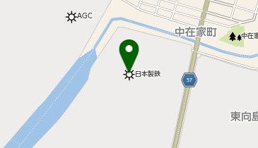 日本製鉄株式会社 関西製鉄所尼崎地区の地図画像