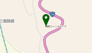 竜飛ウインドパークの地図画像