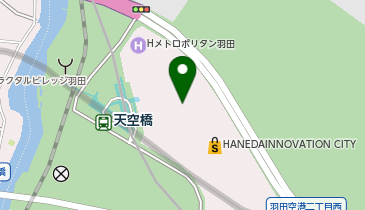 フリスビーフライングピッツァ天空橋 羽田イノベーションシティ店の地図画像