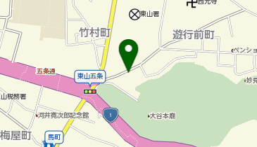 清水坂ガラス館 ぴありの地図画像