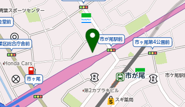 青葉区福祉保健活動拠点の地図画像